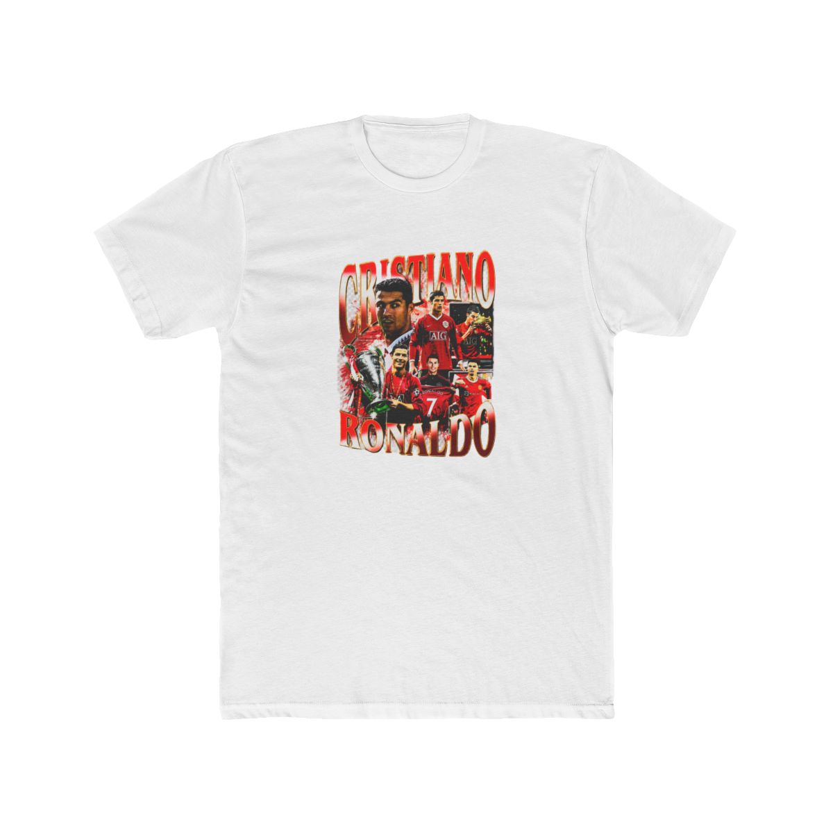 Cristiano Ronaldo Retro Bootleg T Shirt