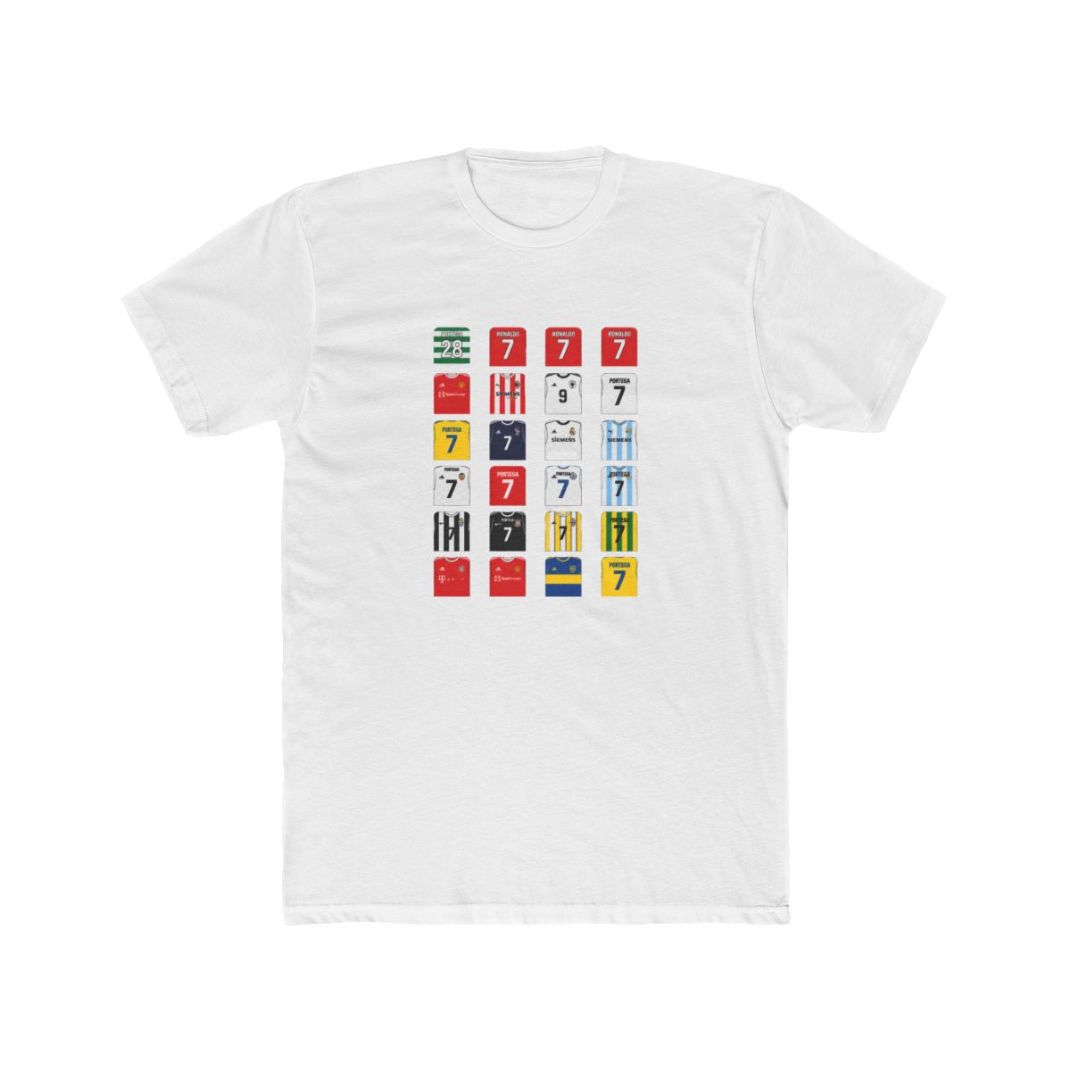 Cristiano Ronaldo Football Shirt T Shirt